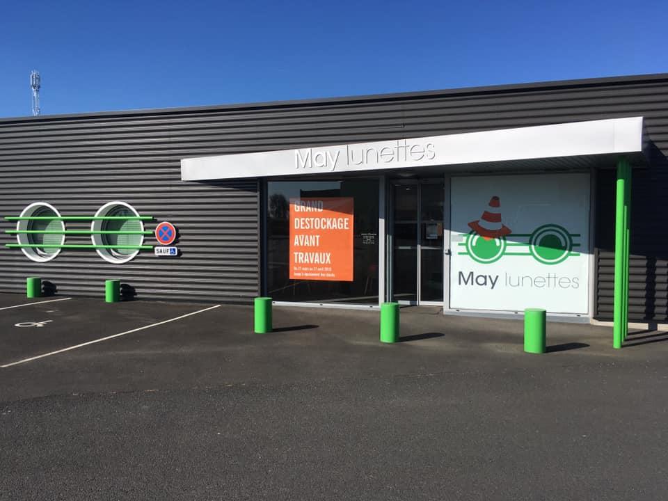 Marquage vitrine à Cholet